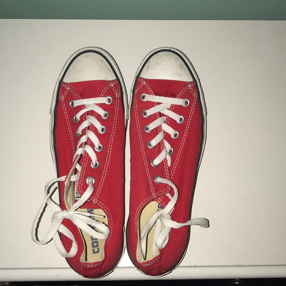 Red Converse All Stars
